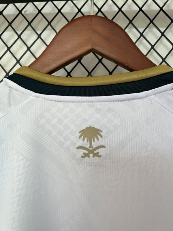 Camisa Seleção Arábia Saudita Away Versão Torcedor Copa Do Mundo 2026 Branca Adidas - Imagem 7