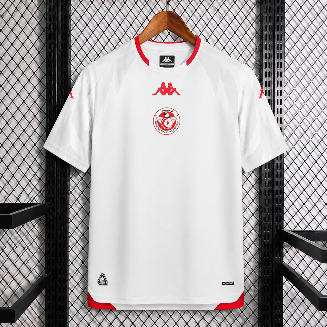 Camisa Seleção Tunísia Away Versão Torcedor Copa Do Mundo 2026 Kappa