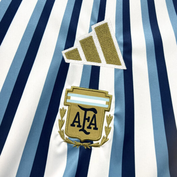 Camisa Seleção Argentina Pré-Jogo Versão Torcedor Copa Do Mundo 2026 Adidas - Imagem 2