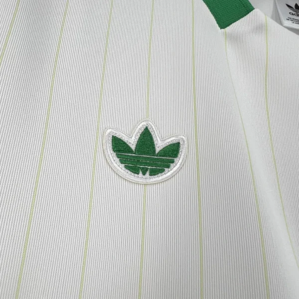 Camisa Brasil Seleção Brasileira Terrace Icons Unissex 2026 Branca Adidas - Imagem 4