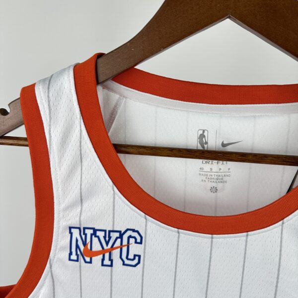 Camiseta Regata Basquete NBA Nova York Knicks City Edition 2025/26 Nike - Imagem 3