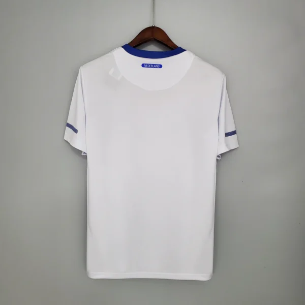 Camisa Retrô Clássica Seleção Holanda Away 2012 Branca Nike - Imagem 3