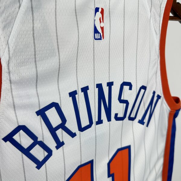 Camiseta Regata Basquete NBA Nova York Knicks City Edition 2025/26 Nike - Imagem 7