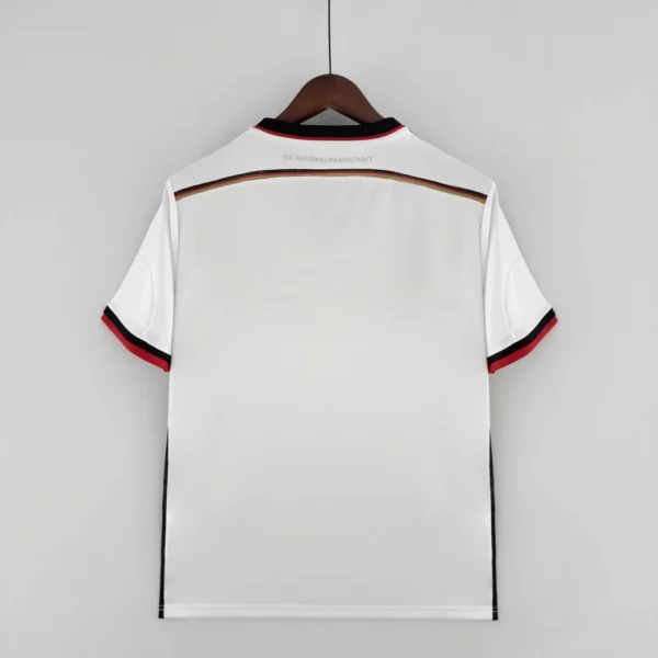 Camisa Retrô Clássica Seleção Alemanha Home 2010 Branca Adidas - Imagem 4