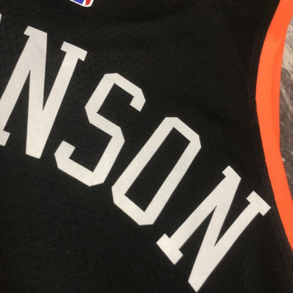 Camiseta Regata Basquete NBA Nova York Knicks City Edition 2022/23 Nike - Imagem 15