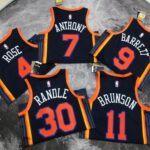 Camiseta Regata Basquete NBA Nova York Knicks Statemant Edition 2022/23 Jordan - Imagem 14