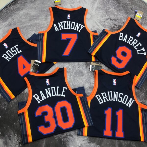 Camiseta Regata Basquete NBA Nova York Knicks Statemant Edition 2022/23 Jordan - Imagem 14