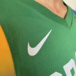 Camiseta Regata Basquete Brasil Olimpíadas Caboclo 51 2024 Paris Verde 2024-2025 Nike - Imagem 5