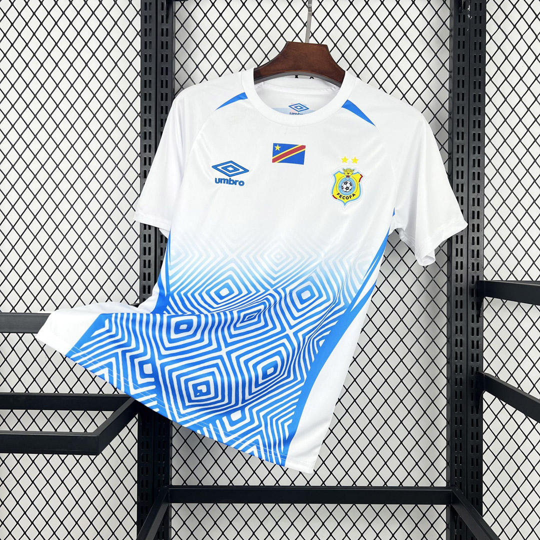 Camisa Seleção R.D Congo Verde Away Versão Torcedor Copa Do Mundo 2026 Umbro