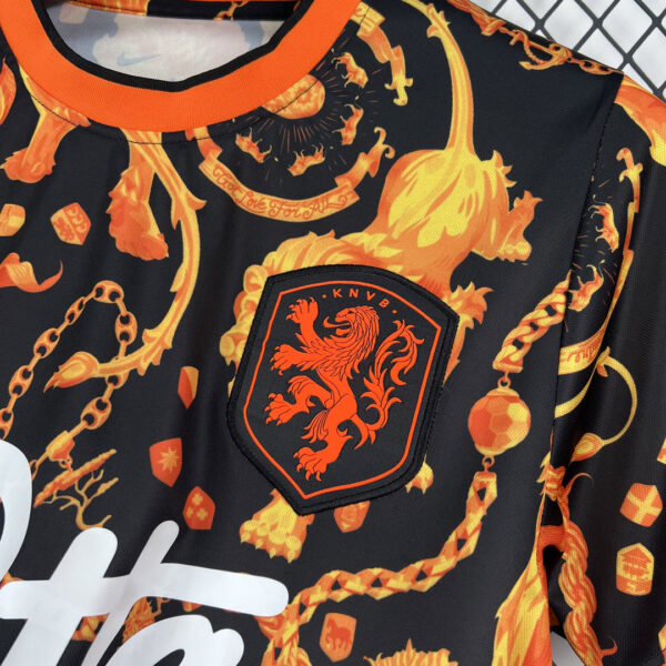 Camisa Seleção Holanda Pré-Jogo Versão Torcedor Copa Do Mundo 2026 Nike - Imagem 4