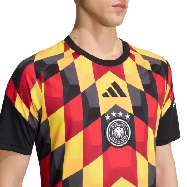 Camisa Seleção Alemanha Pré-Jogo Versão Torcedor Copa Do Mundo 2026 Adidas - Imagem 6