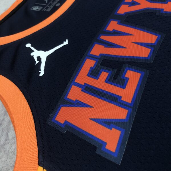 Camiseta Regata Basquete NBA Nova York Knicks Statemant Edition 2022/23 Jordan - Imagem 5