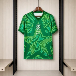 Camisa Brasil Seleção Brasileira Goleiro Torcedor Copa do Mundo 2026 Verde Nike