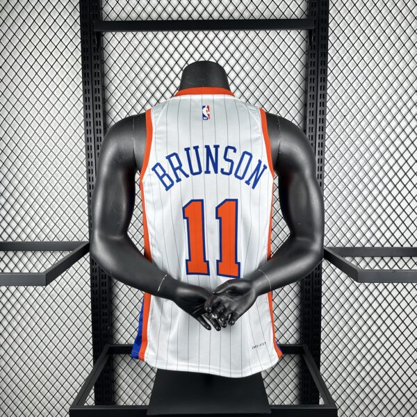 Camiseta Regata Basquete NBA Nova York Knicks City Edition 2025/26 Nike - Imagem 10