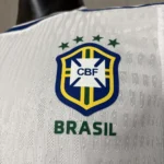 Camisa Retrô Brasil Seleção Brasileira Third Versão Jogador 1998 Concept Branca Nike - Imagem 5