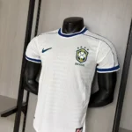 Camisa Retrô Brasil Seleção Brasileira Third Versão Jogador 1998 Concept Branca Nike - Imagem 3