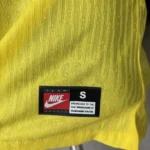Camisa Retrô Brasil Seleção Brasileira Home Versão Jogador 1998 Concept Amarela Nike - Imagem 7