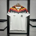 Camisa Retrô Clássica Seleção Alemanha Home 1994 Branca Adidas