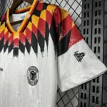 Camisa Retrô Clássica Seleção Alemanha Home 1994 Branca Adidas - Imagem 4