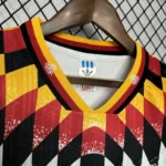 Camisa Retrô Clássica Seleção Alemanha Home 1994 Branca Adidas - Imagem 3