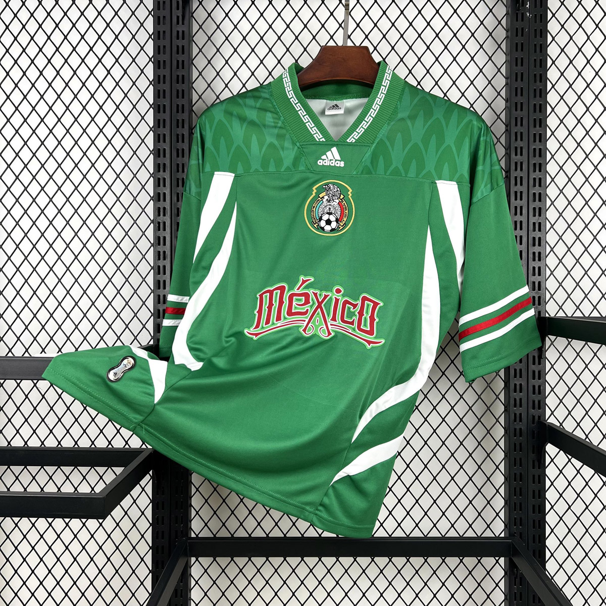 Camisa Bringback Remixed México Oversized Verde Adidas 2026