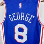 Camiseta Regata NBA Philadelphia 76ers - LeBron James 23 - Icon Azul 2026/27 Nike - Imagem 9