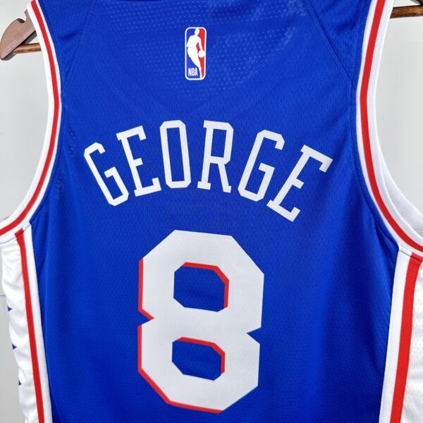 Camiseta Regata NBA Philadelphia 76ers - LeBron James 23 - Icon Azul 2026/27 Nike - Imagem 9