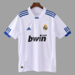 Camisa Retrô Real Madrid Home Ronaldo 7 - CR7 - 2010/2011 Adidas Branca