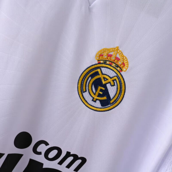 Camisa Retrô Real Madrid Home Ronaldo 7 - CR7 - 2010/2011 Adidas Branca - Imagem 3
