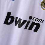 Camisa Retrô Real Madrid Home Ronaldo 7 - CR7 - 2010/2011 Adidas Branca - Imagem 4
