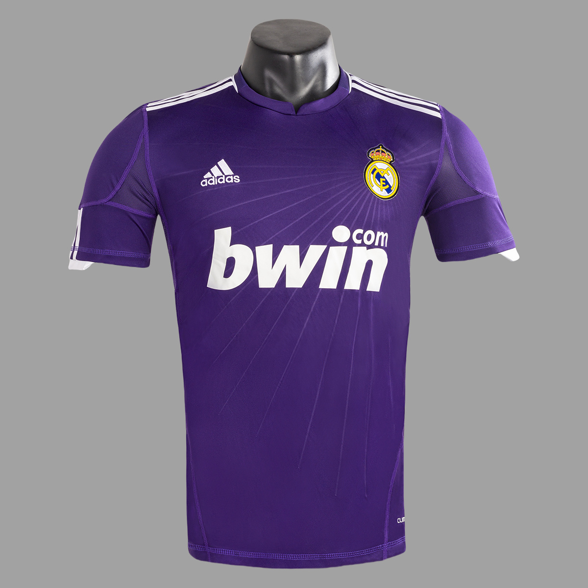 10_11 Real Madrid Third Retro Soccer Jersey 0_ZT Camisa Retrô Real Madrid Third Ronaldo 7 - CR7 - 2010/2011 Adidas - Imagem 1