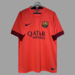Camisa Retrô Barcelona Away Neymar Jr. 11, Messi 10, Suárez 9 - 2014/2015 Nike