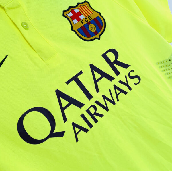Camisa Retrô Barcelona Third Neymar Jr. 11, Messi 10, Suárez 9 - 2014/2015 Nike - Imagem 2