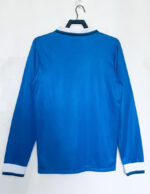 Camisa Retrô Clássica Seleção Brasileira Brasil – Veludo – Manga Longa – Umbro – Azul – 1994 - Imagem 7