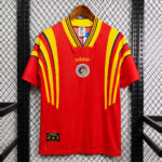Camisa Retrô Clássica Seleção Romênia Away 1996 Vermelha Adidas