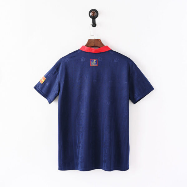 Camisa Retrô Clássica Seleção Espanha Away 1996 Adidas - Imagem 8
