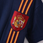 Camisa Retrô Clássica Seleção Espanha Away 1996 Adidas - Imagem 3