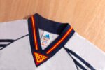 Camisa Retrô Clássica Seleção Espanha Away 1998 Branca Adidas - Imagem 3