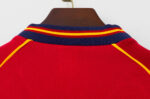 Camisa Retrô Clássica Seleção Espanha Home 1998 Vermelha Adidas - Imagem 10