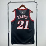 Camiseta Regata Basquete NBA Philadelphia 76ers Sixers - LeBron James 23 - Classic Edition Preta 2026/27 Nike - Imagem 6