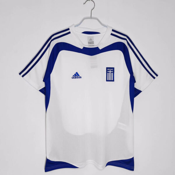 Camisa Seleção Retrô Grécia Away Versão Torcedor 2004 Adidas - Imagem 2