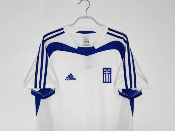 Camisa Seleção Retrô Grécia Away Versão Torcedor 2004 Adidas - Imagem 3