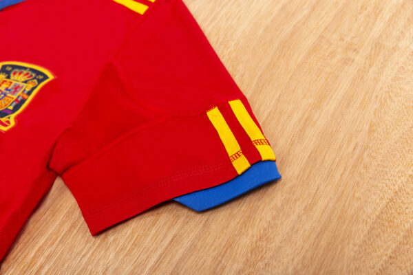 Camisa Retrô Clássica Seleção Espanha Home 2010 Vermelha Adidas - Imagem 5