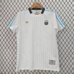 Camisa Seleção Argentina Terrace Icons Unissex 2026 Branca Adidas