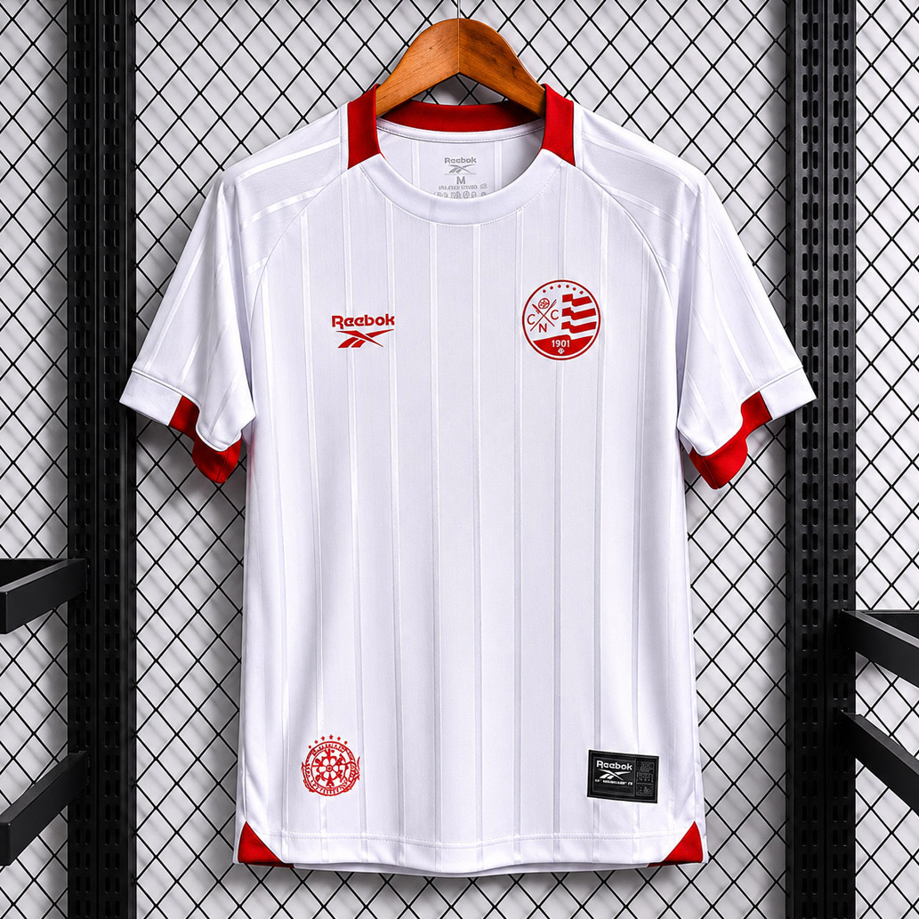 Camisa CNC Away Versão Torcedor Masculina 2026/27 Alvi-Rublo Reebok