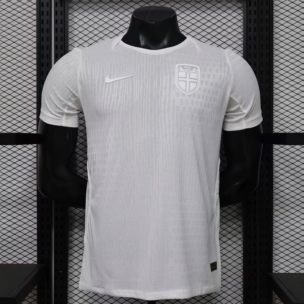 2026 Norway Third Player Version Soccer Jersey 1_ZT Camisa Seleção Noruega Third Versão Jogador Copa Do Mundo 2026 Branca Nike - Imagem 1