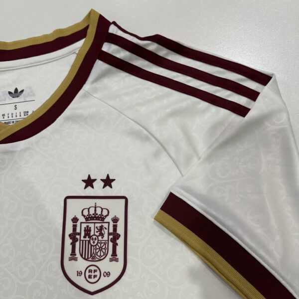 Camisa Seleção Espanha Away Versão Torcedor 2 Estrelas Campeão Copa Do Mundo 2026 Adidas - Imagem 4
