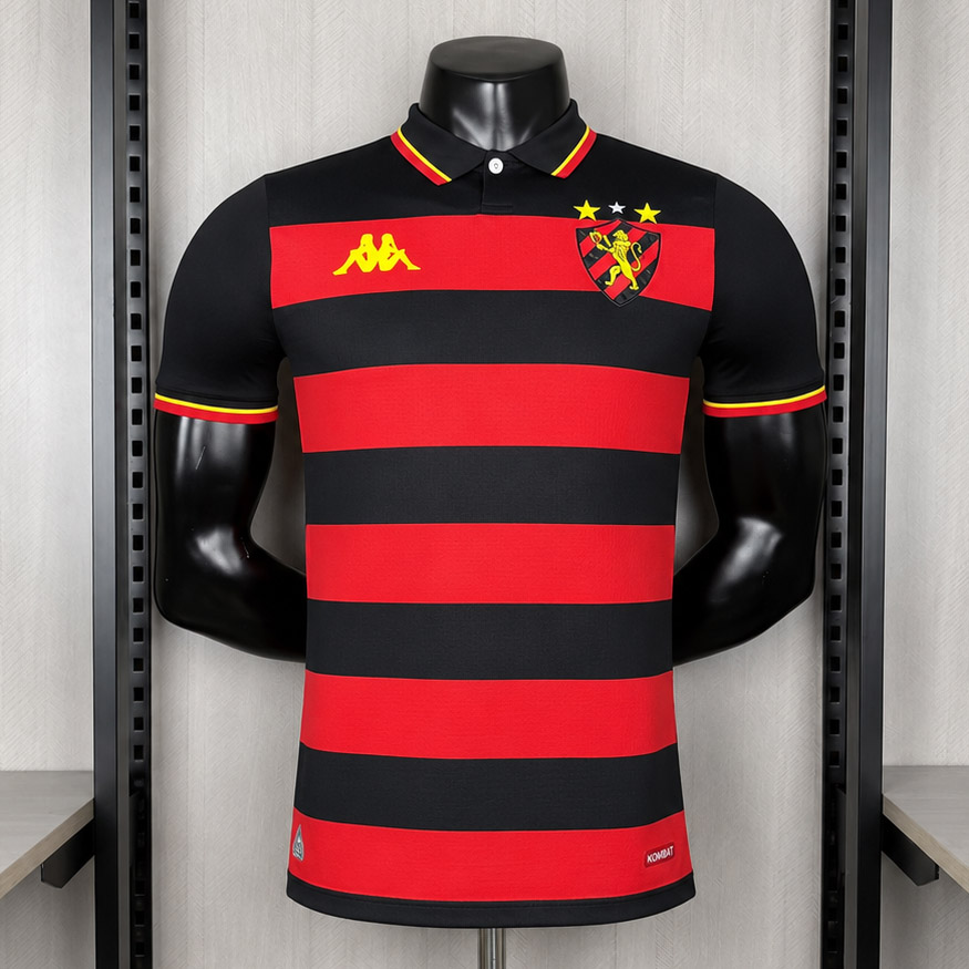Camisa SCR Home Versão Torcedor Masculina 2026/27 Rublo-Negro Kappa