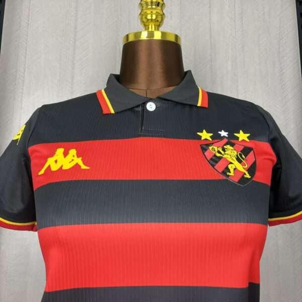 Camisa SCR Home Versão Torcedor Feminina 2026/27 Rublo-Negro Kappa - Imagem 2