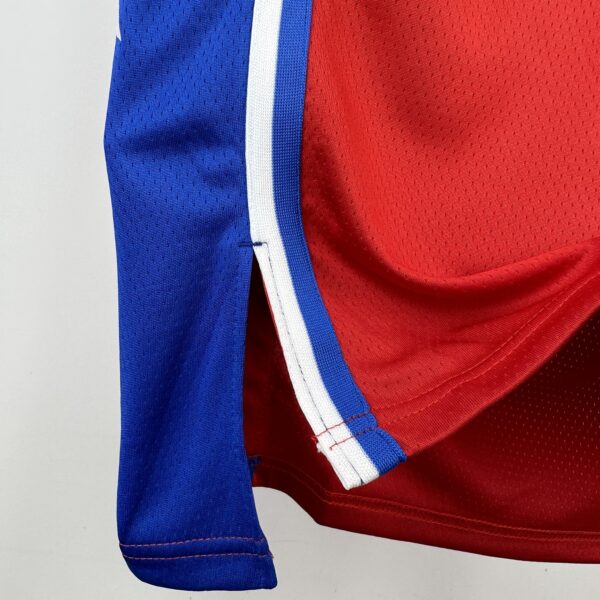 Camiseta Regata NBA Philadelphia 76ers - LeBron James 23 - Statement Vermelha 2026/27 Jordan - Imagem 8